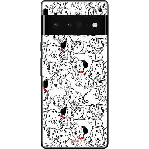 Disney 101 Dalmatians Pattern Google Pixel 6 Pro Skin